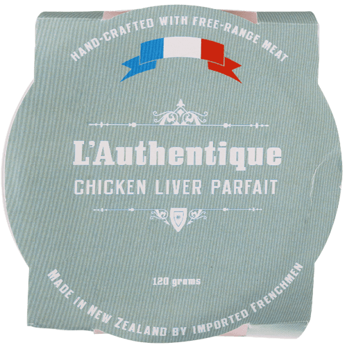 L'Authentique Chicken With Shiraz Jelly Parfait