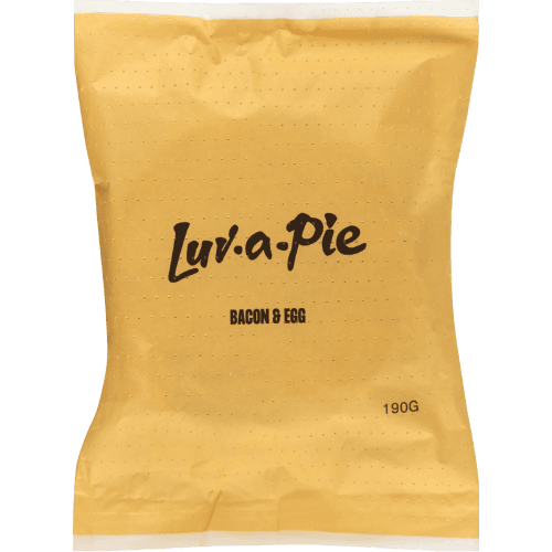 Luv-a-Pie Bacon & Egg Pie