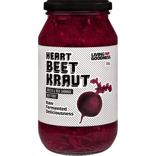 Living Goodness Heartbeet Sauerkraut