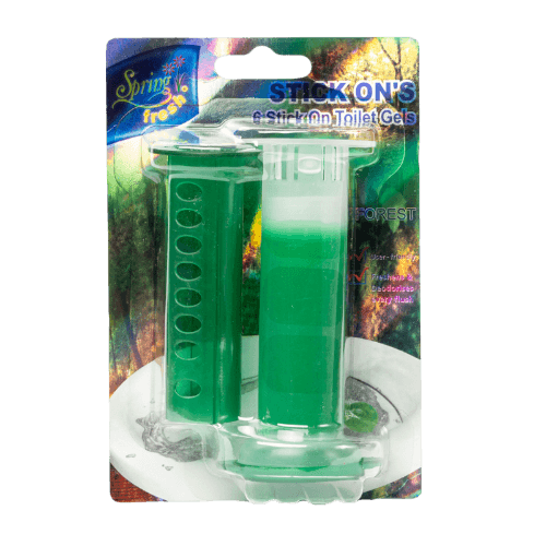 Spring Fresh Stick On's Forest Toilet Gels 42 mL