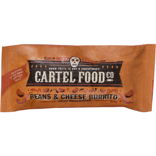 Cartel Food Co Beans & Cheese Burrito