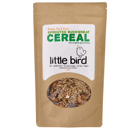 Little Bird Organics Almond, Goji & Yacon Sprouted Buckwheat Cereal