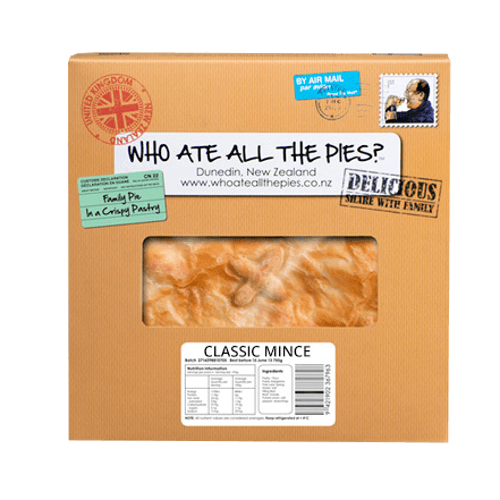 Who Ate All The Pies Classic Beef Mince Pie