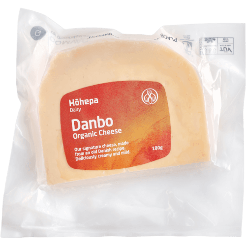 Hohepa Organic Creamy Mild Danbo Cheese