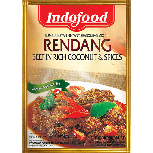 Indofood Rendang Beef In Rich Coconut & Spices Instant Seasoning Mix