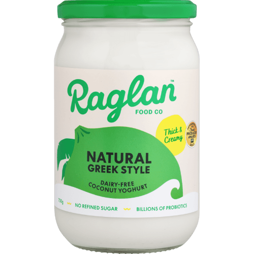 Raglan Food Co Natural Greek Style Dairy-Free Coconut Yoghurt