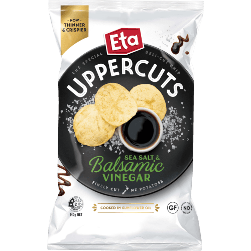 Eta Uppercuts Sea Salt & Balsamic Vinegar Potato Chips