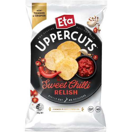 Eta Uppercuts Sweet Chilli Relish Potato Chips
