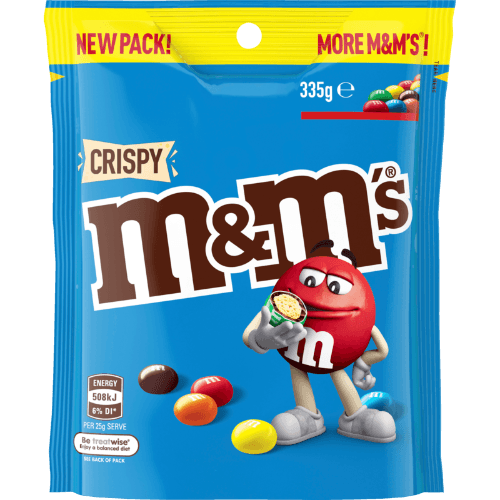 M&M's Crispy Chocolate Pouch