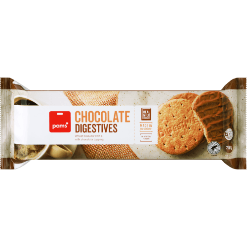 Pams Chocolate Digestives Biscuits