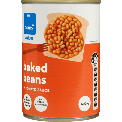 Pams Value Baked Beans In Tomato Sauce
