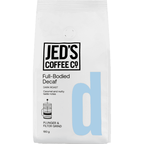 Jed's Coffee Co. 4 Very Strong Decaf Plunger Coffee