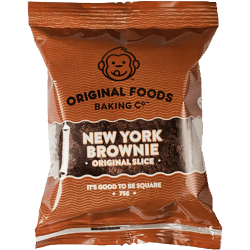 Original Foods New York Brownie Original Slice
