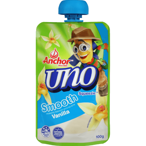 Anchor Uno Squeezie Smooth Vanilla Yoghurt