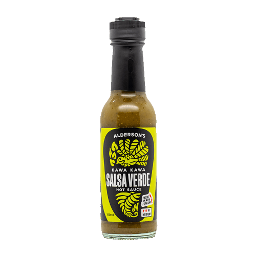 Alderson's Kawa Kawa Salsa Verde Hot Sauce