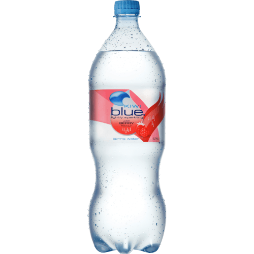 Kiwi Blue Berry Lightly Sparkling Spring Water