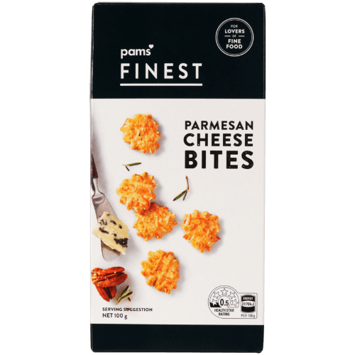 Pams Finest Parmesan Cheese Bites