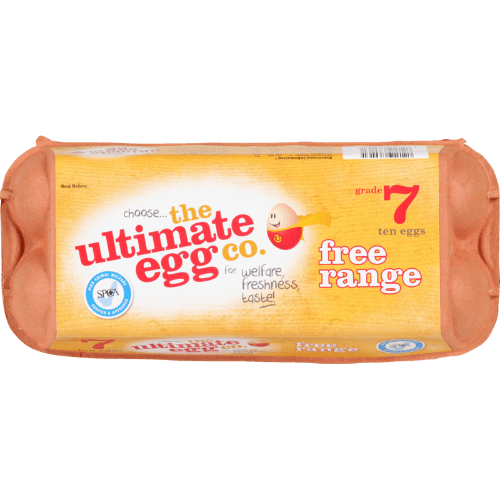 Ultimate Egg Free Range Size 7 Eggs 10 pack