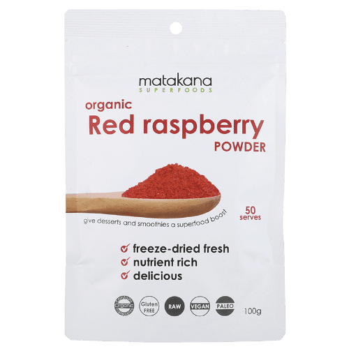 Matakana Superfoods Organic Red Raspberry Powder
