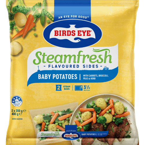 Birds Eye SteamFresh Baby Potatoes and Mixed Vegetables