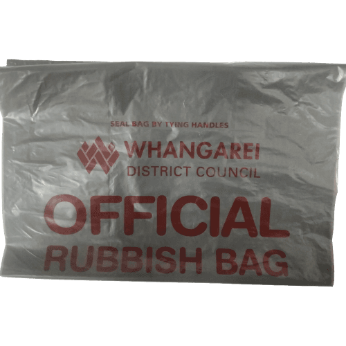 Whangarei District Council Official Rubbish Bag - Pensioner
