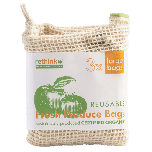 Rethink Fresh Produce Large Reusable Bags