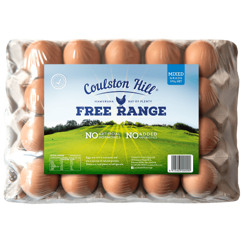 Coulston Hill Free Range Mixed Grade Eggs 20 pack