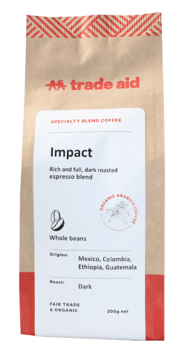 Trade Aid Impact Whole Bean Specialty Blend Coffee 200 g
