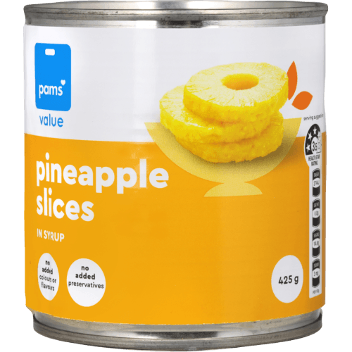 Pams Value Pineapple Slices In Syrup