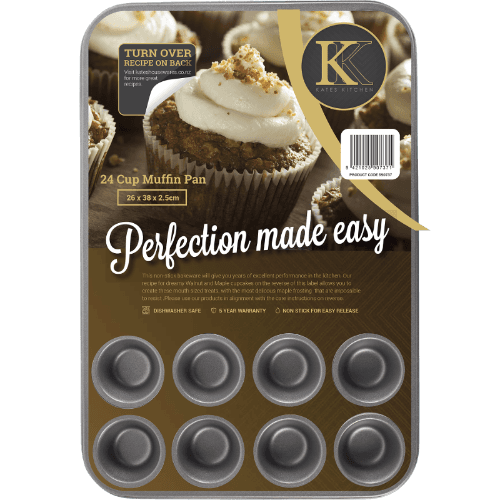 Kate's Kitchen Mini 24 Cup Muffin Pan