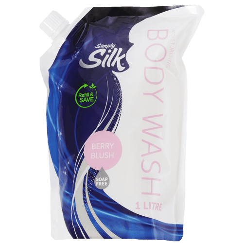 Simply Silk Berry Blush Body Wash Refill