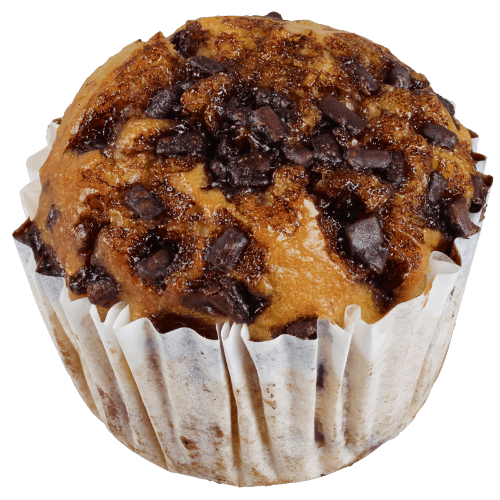 Banana Chocolate Chip Muffins 4 pack