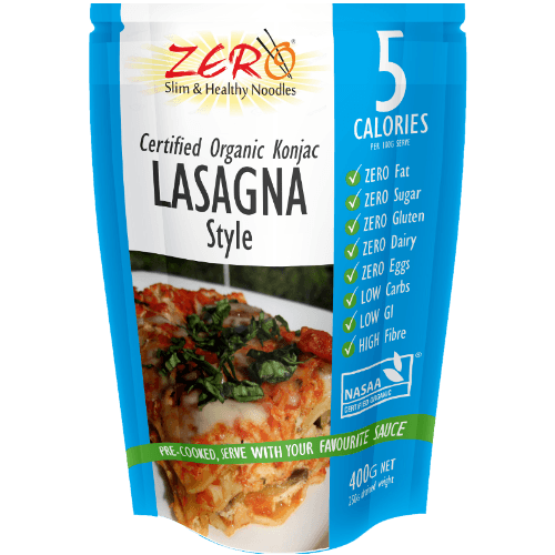Zero Konjac Lasagne Style