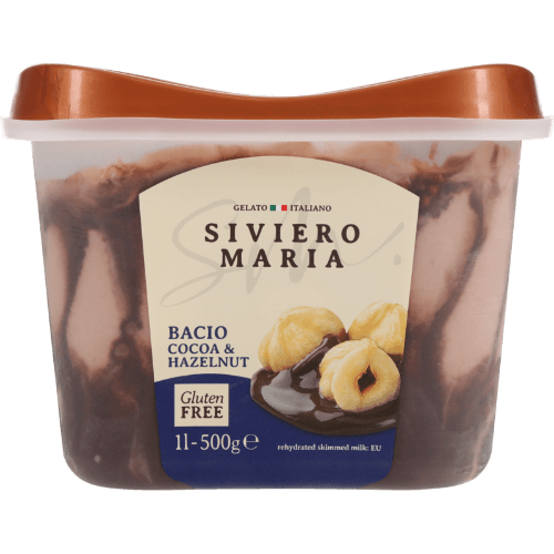 Siviero Maria Bacio Cocoa & Hazelnut Gelato