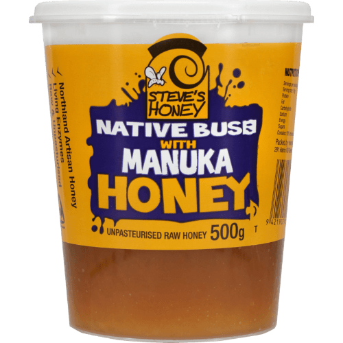 Steve's Honey Native Bush With Manuka Honey