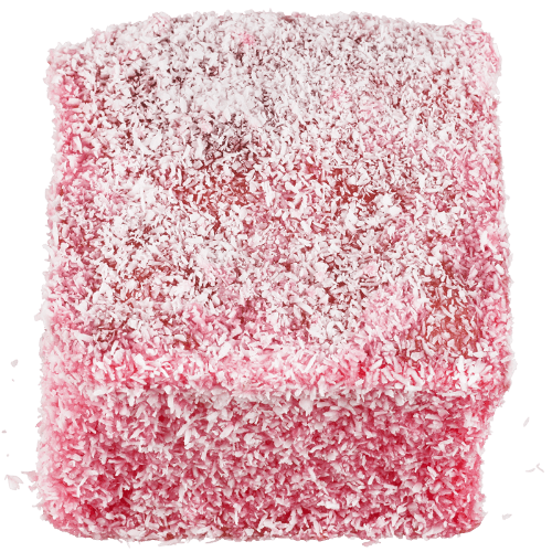 Raspberry Lamington