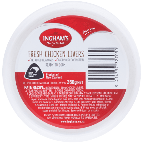 Ingham's Fresh Chicken Livers