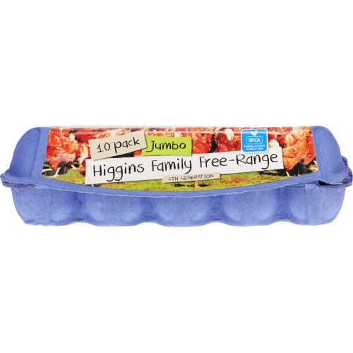 Higgins Family Free Range Jumbo Eggs