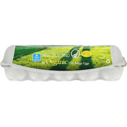 Wholesome New Zealand New Zealand Organic Mixed Grade Eggs