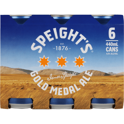 Speight's Gold Medal Ale Cans