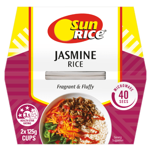 SunRice Jasmine Rice Cups