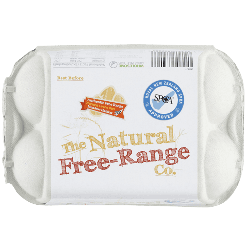 Natural Free-Range Co White SPCA Eggs