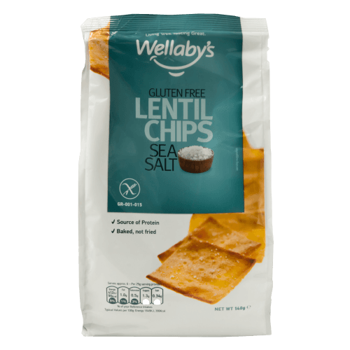 Wellabys Sea Salt Lentil Chips