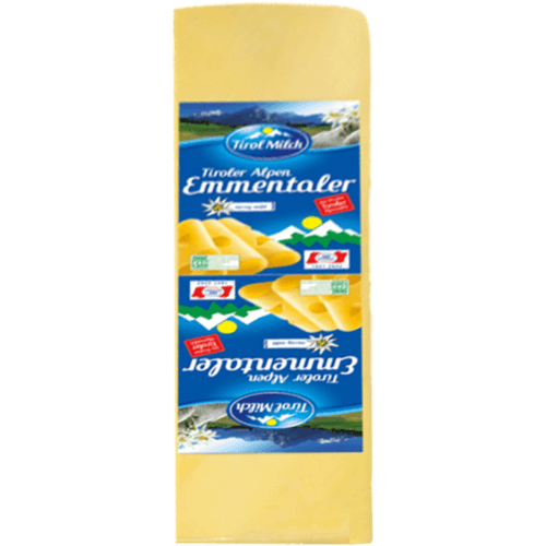 Euro-Dell Emmental Cheese per kg