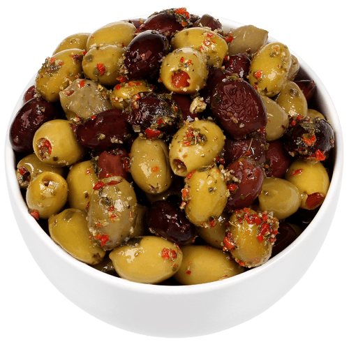 Guzzardi Pitted Mixed Olives per kg