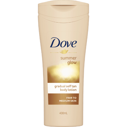 Dove Summerglow Fair To Medium Skin Gradual Self Tan Body Lotion