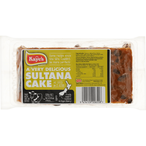 Kaye's Sultana Cake