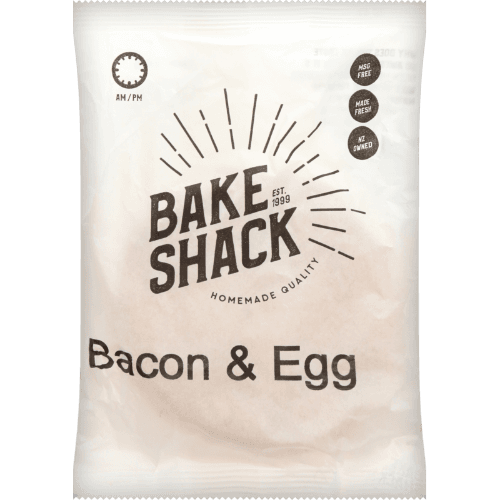Bake Shack Bacon & Egg Pie