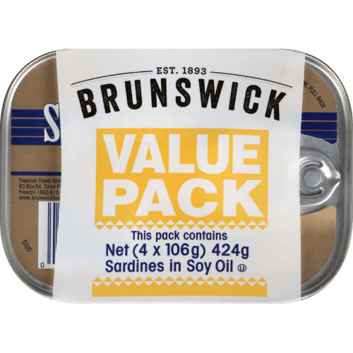 Brunswick Sardines In Soy Oil