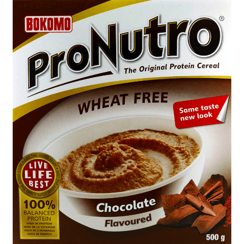 Bokomo ProNutro Wheat Free Chocolate Protein Cereal